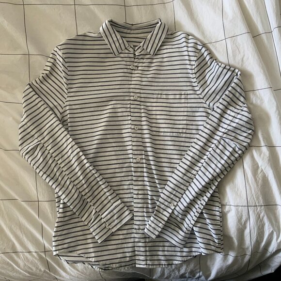 lululemon Men's Commission Long Sleeve Buttondown size L. - Picture 1 of 8